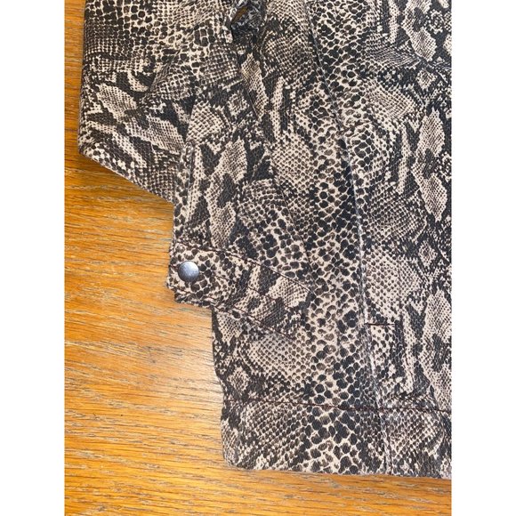 Love-Fire Python Denim Jacket-XS - Picture 6 of 7